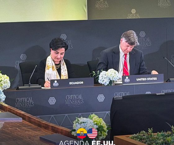 Tierras raras: Acuerdo con Estados Unidos fija seis meses para identificar proyectos en Ecuador y proteger activos estratégicos
