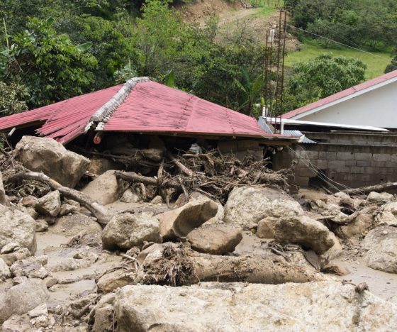 En imágenes, la destrucción que deja el invierno en nueve provincias de Ecuador este 12 de marzo