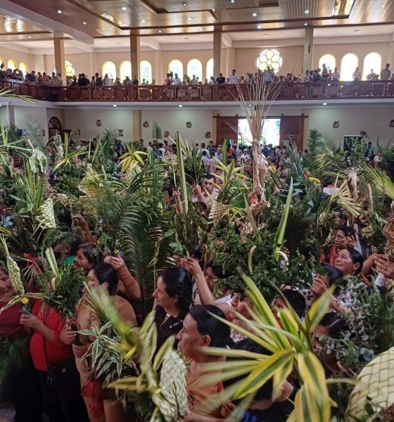 Celebración del Domingo de Ramos marca el inicio de la Semana Santa en Zamora Chinchipe
