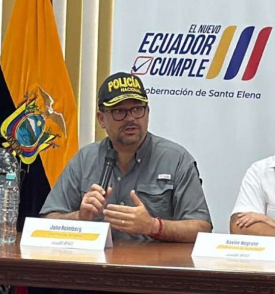 Ministro del Interior, John Reimberg, anuncia que la nueva cárcel estará lista en 15 o 18 meses
