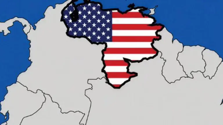 Polémica: Trump publica imagen del mapa de Venezuela pintado con la bandera de EE.UU.