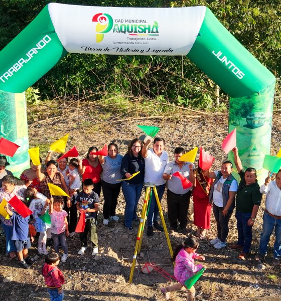 Paquisha inicia la Construcción de Cubiertas en sectores urbanos y rurales del cantón