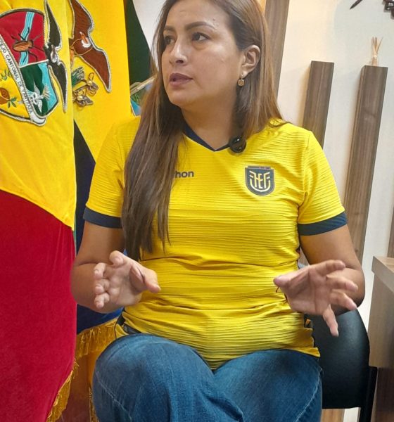 María Lalangui defiende su gestión y asegura que las obras son la mejor respuesta a las críticas políticas