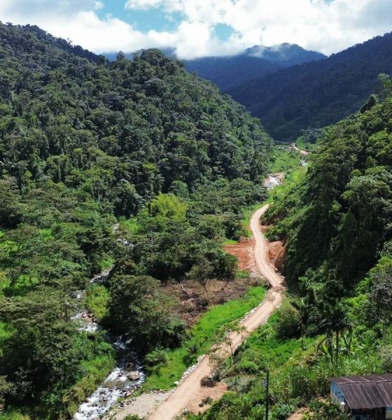 1,5 kilómetros de nueva vía conectan a comunidades de Nuevo Quito